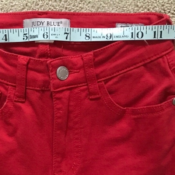 Judy Blue Super Flares Red - Picture 4 of 4